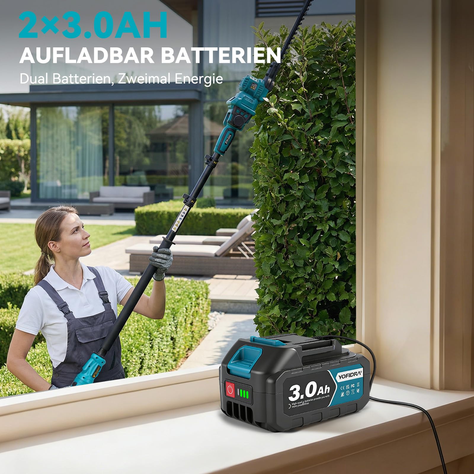 yofidra-akku-teleskop-heckenschere-40cm-21v-mit-2-akkus image 7
