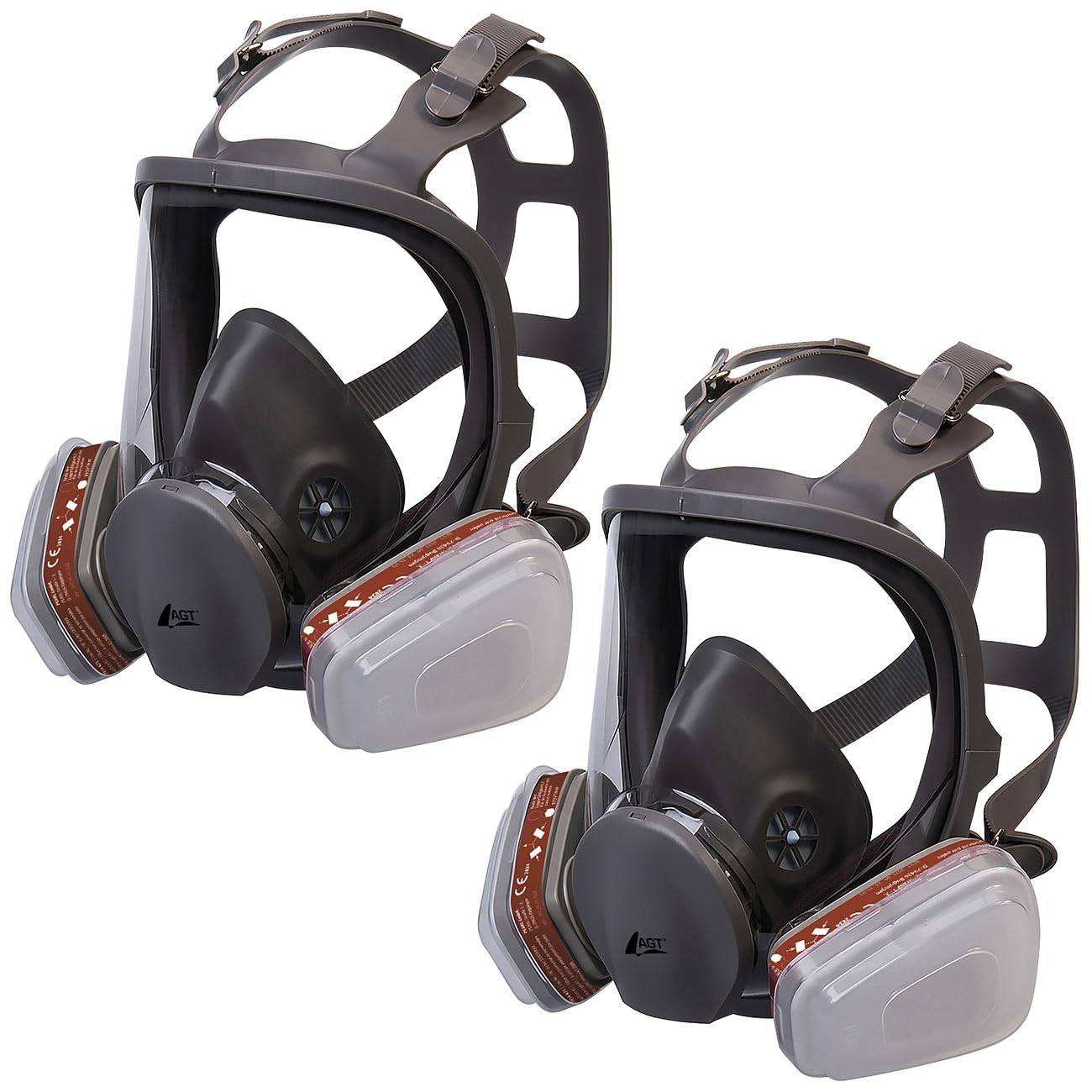 agt-as-110-vollgesichtsmaske-2er-set-24-teilig-a1p2 image 1
