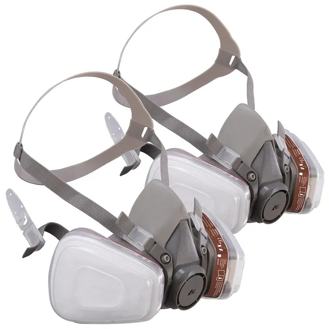 agt-as-100-halbmaske-2er-set-a1p2-mit-gasfilter image 1