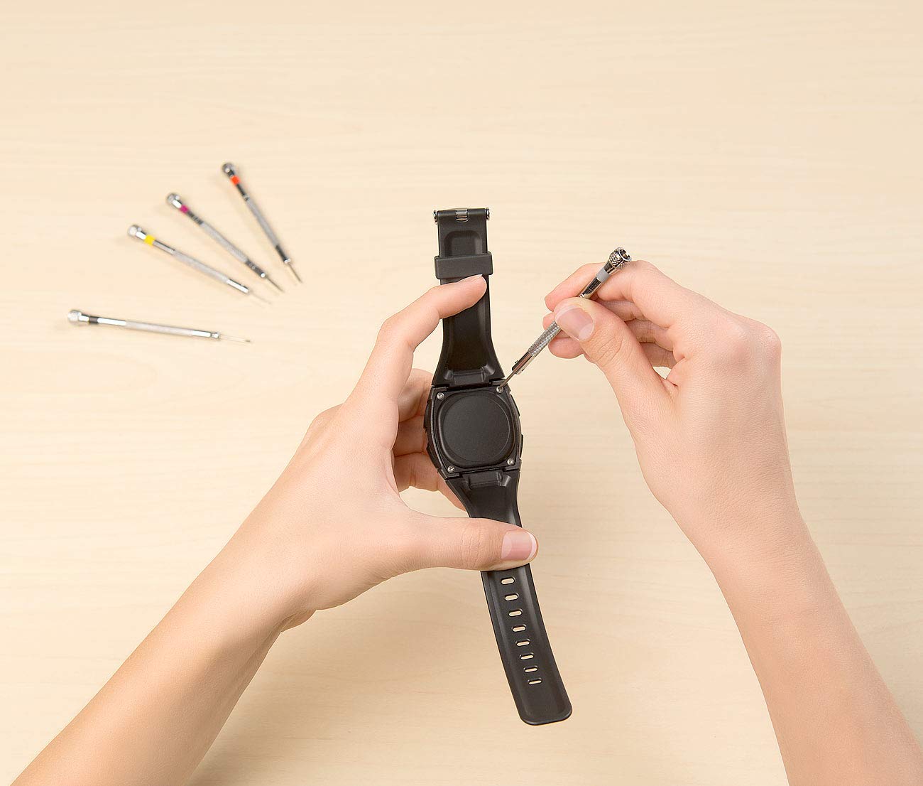 agt-uhrmacherschraubenzieher-5-tlg-0-8-1-6-mm-brille-uhr image 3