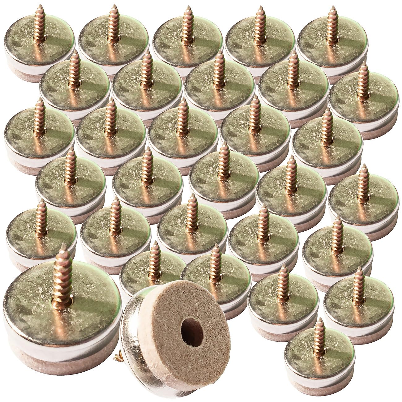 agt-filzgleiter-zum-schrauben-25mm-32er-set-bodenschutz image 1