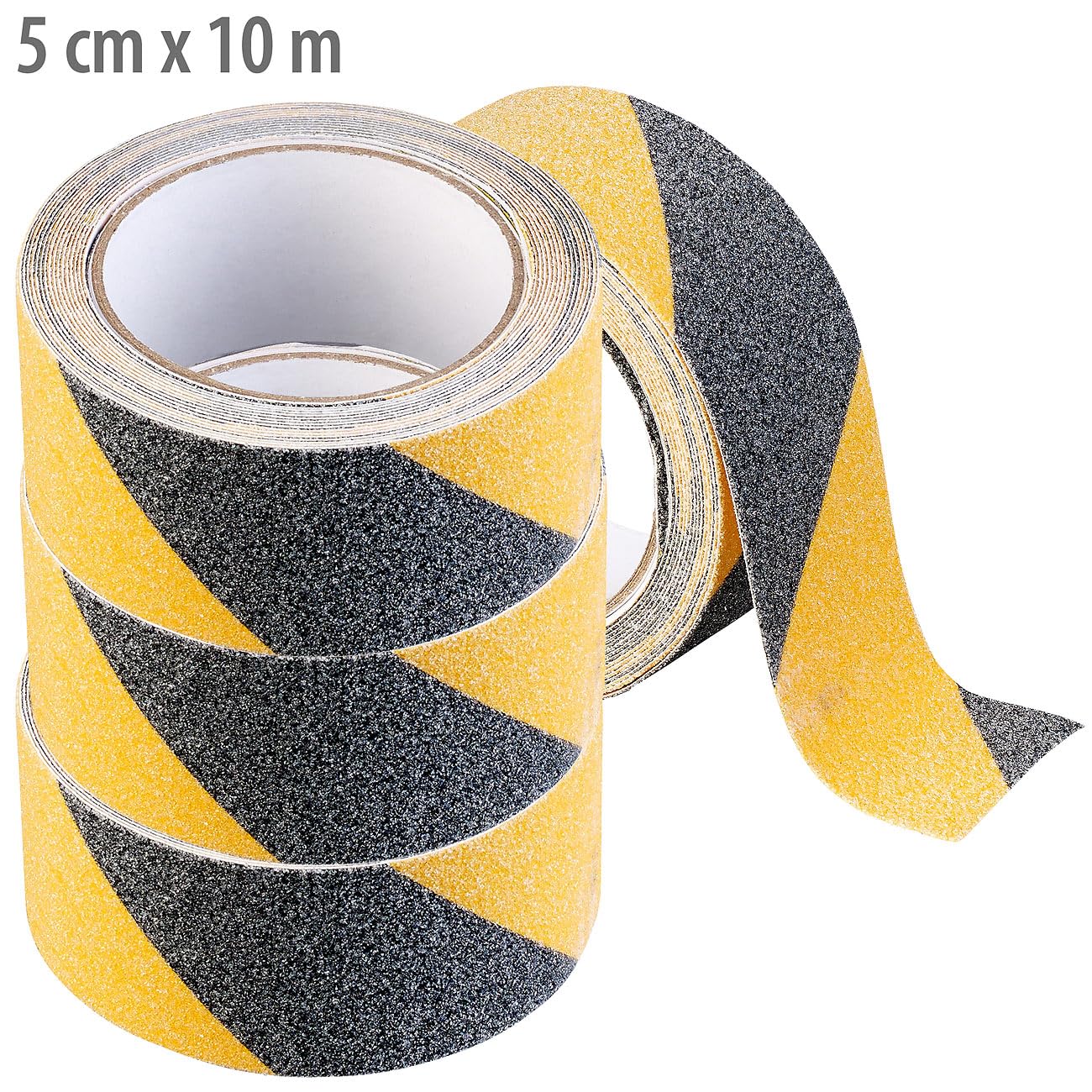 agt-antirutsch-tape-schwarz-gelb-5-cm-x-10-m-4er-set image 2