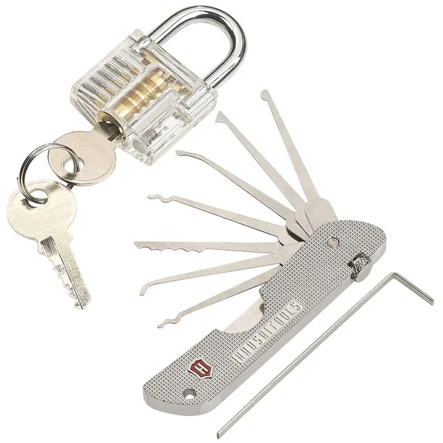 agt-dietrich-set-lockpicking-tool-mit-bungsschloss image 1