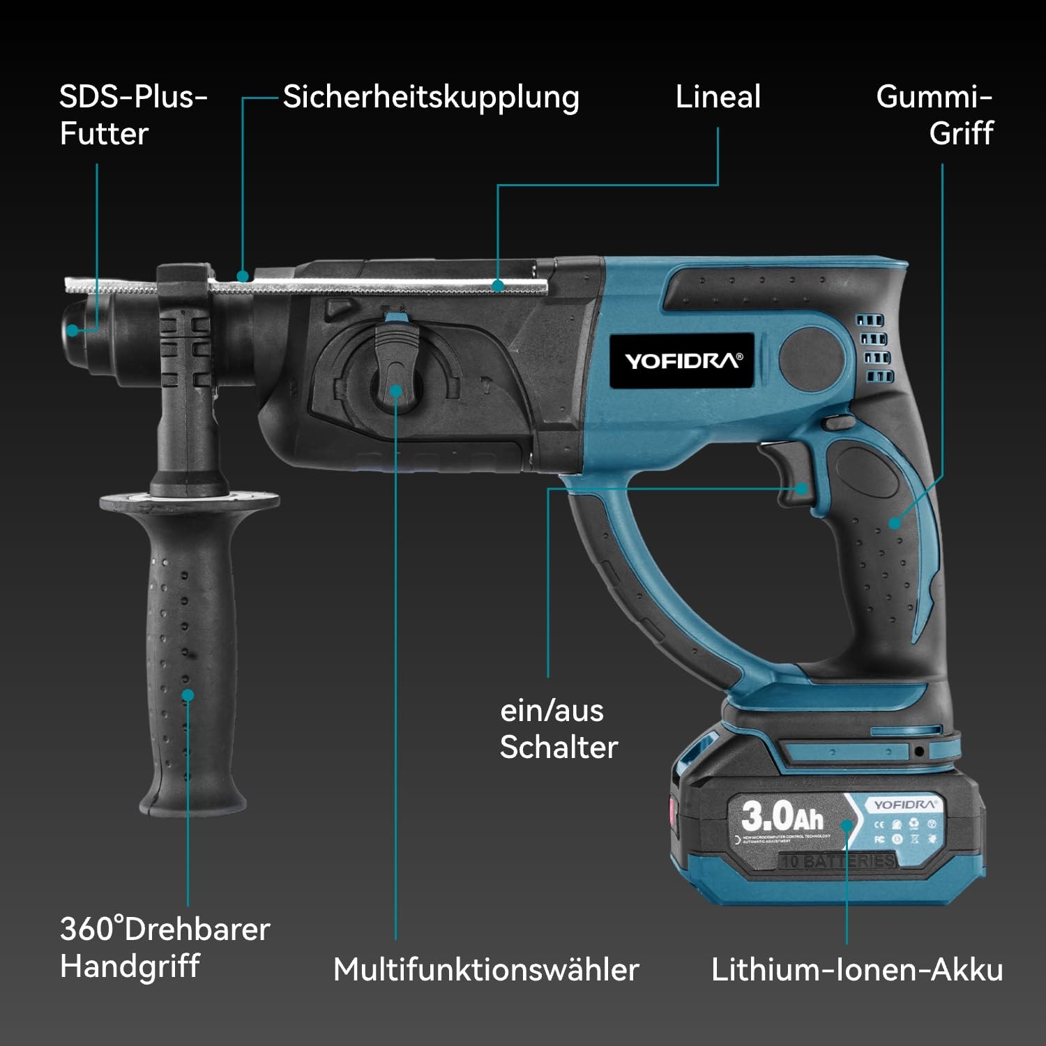 yofidra-home-improvement-sds-plus-bohrhammer-500w-mit-2-akkus-2-4j image 7