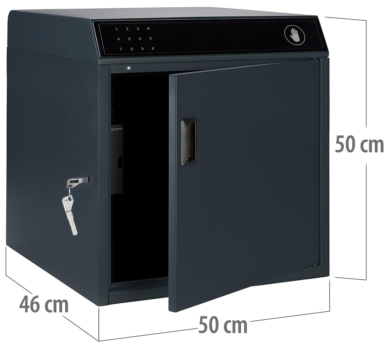 agt-paketbriefkasten-stahl-wlan-gateway-pin-app-schwarz-46-cm image 5