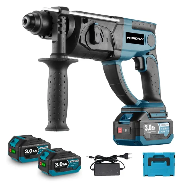 yofidra-home-improvement-sds-plus-bohrhammer-500w-mit-2-akkus-2-4j image 1