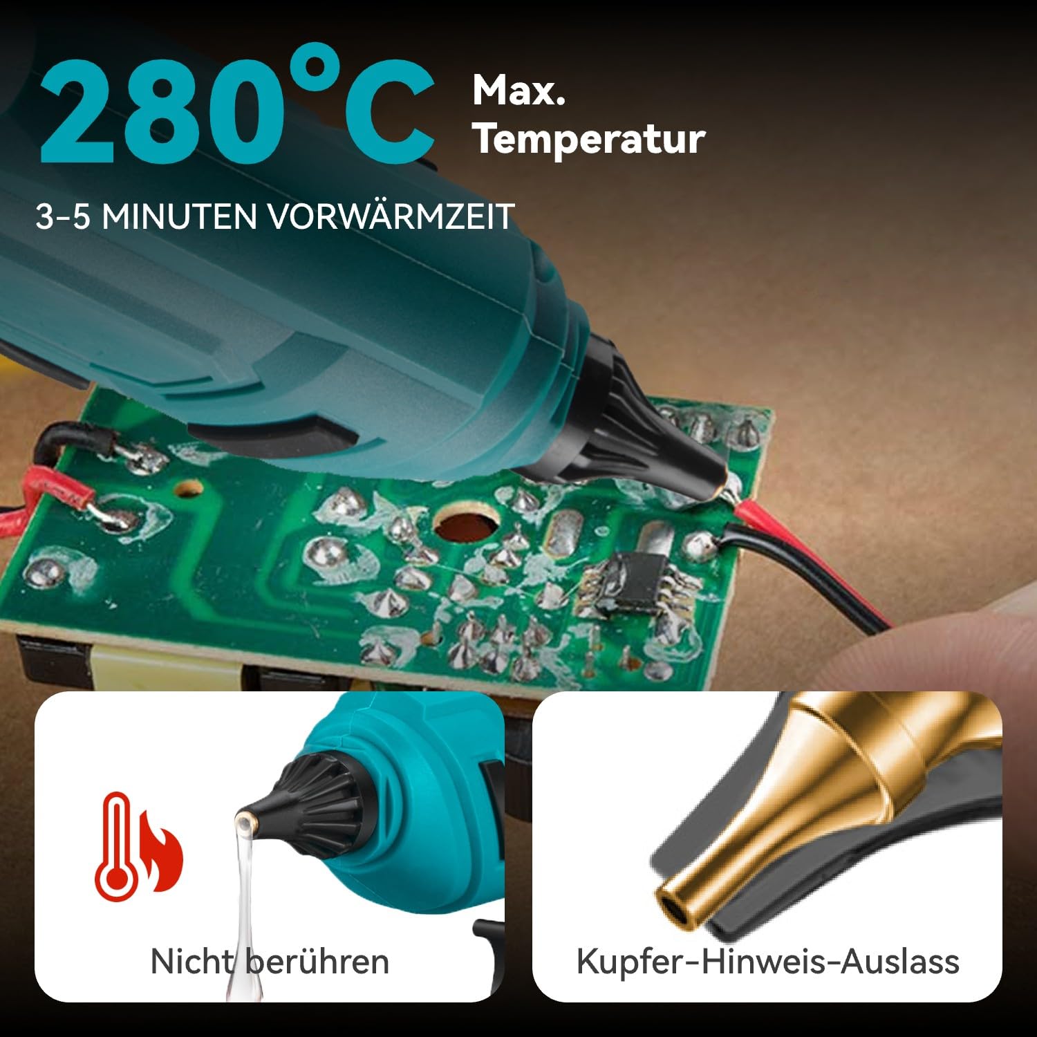 yofidra-akku-hei-klebepistole-100-w-280-c-set-mit-2-akkus image 2