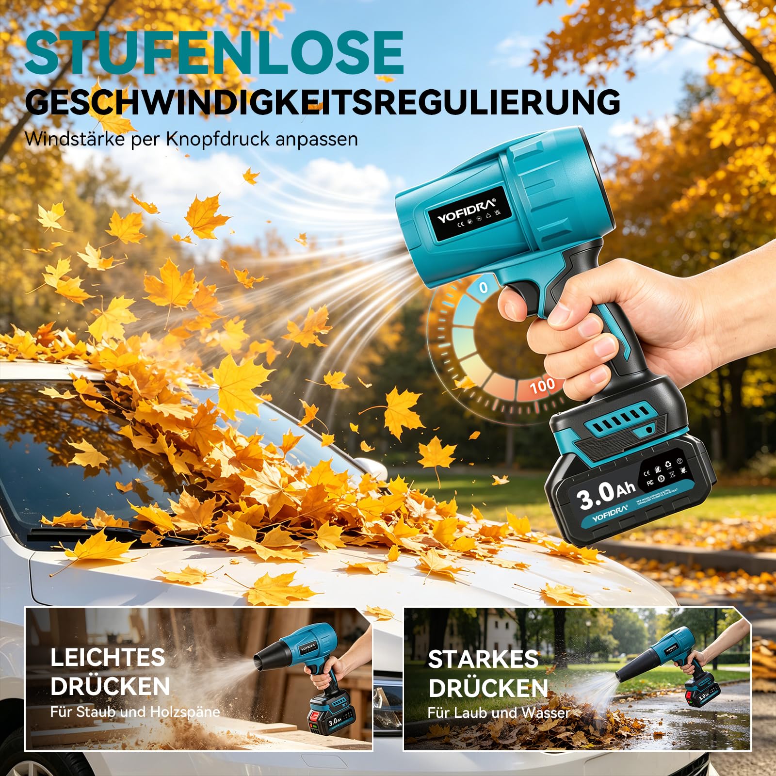yofidra-garden-tools-turbo-laubbl-ser-akku-blau-3-gang image 6