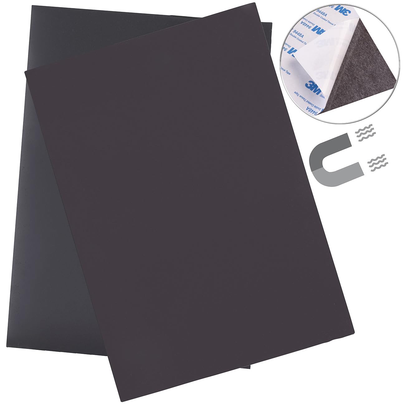 agt-magnetfolie-a4-selbstklebend-a-b-set-zuschneidbar-3m image 2