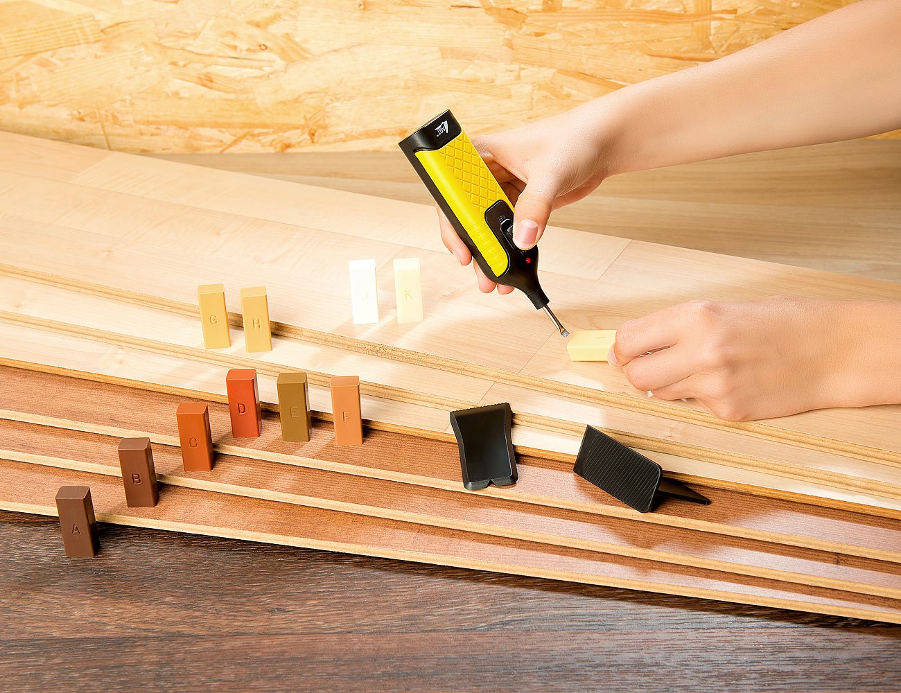 agt-handwerkzeuge-wrs-11-plh-parkett-reparatur-set-wachs-11-farben-koffer image 7
