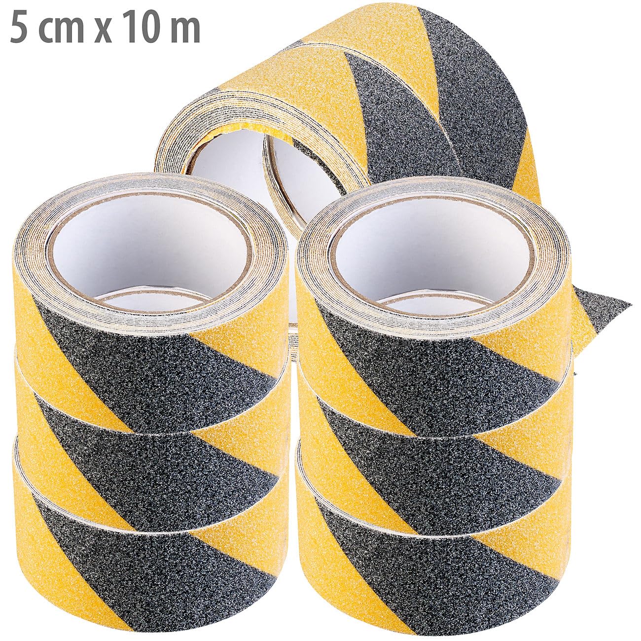 agt-anti-rutsch-klebeband-schwarz-gelb-5-cm-x-10-m-8er-set image 2